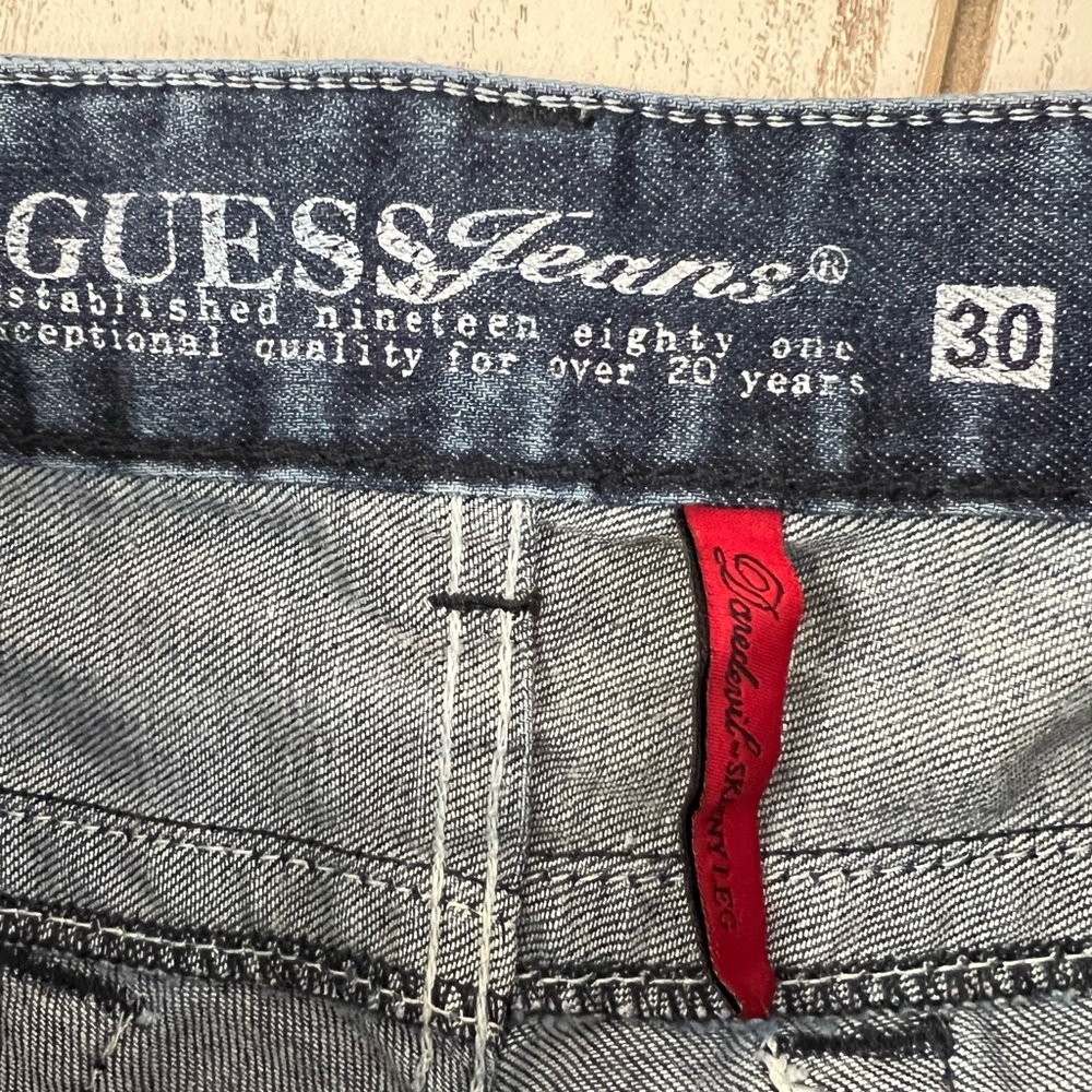 Guess Women’s Daredevil Skinny Leg Jeans Size 30 - Picture 8 of 12